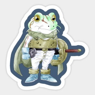 Frog Watercolor Sticker